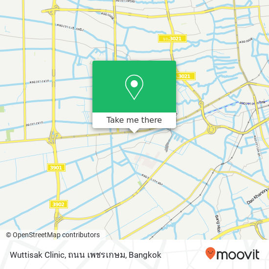 Wuttisak Clinic, ถนน เพชรเกษม map