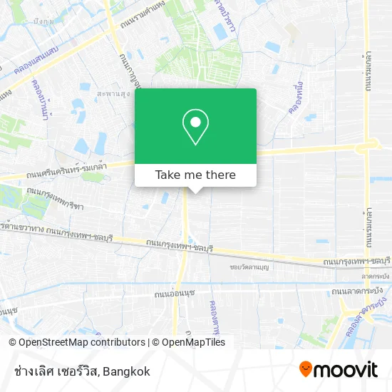 ช่างเลิศ เซอร์วิส map