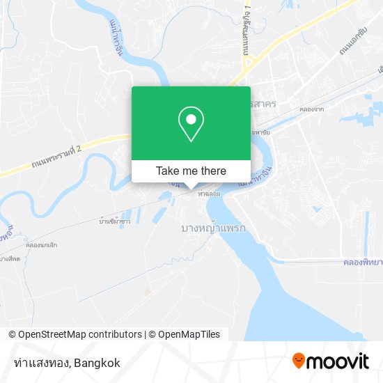 ท่าแสงทอง map