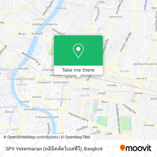 SPV Veterinarian (คลินิคสัตว์เอสพีวี) map