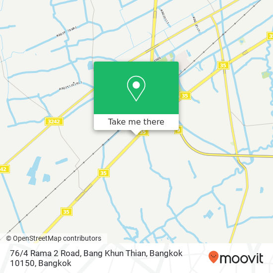 76 / 4 Rama 2 Road, Bang Khun Thian, Bangkok 10150 map