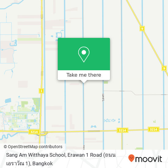 Sang Am Witthaya School, Erawan 1 Road (ถนน เอราวัณ 1) map