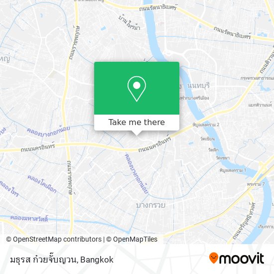 มธุรส ก๋วยจั๊บญวน map