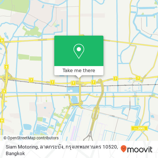 Siam Motoring, ลาดกระบัง, กรุงเทพมหานคร 10520 map