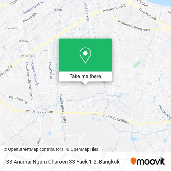 33 Anamai Ngam Charoen 33 Yaek 1-2 map