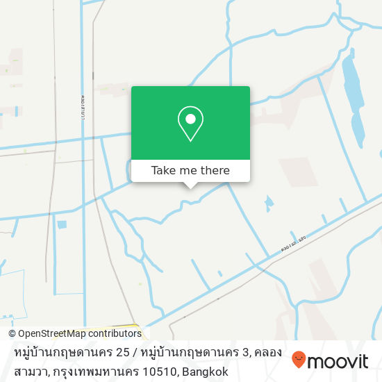 หมู่บ้านกฤษดานคร 25 / หมู่บ้านกฤษดานคร 3, คลองสามวา, กรุงเทพมหานคร 10510 map