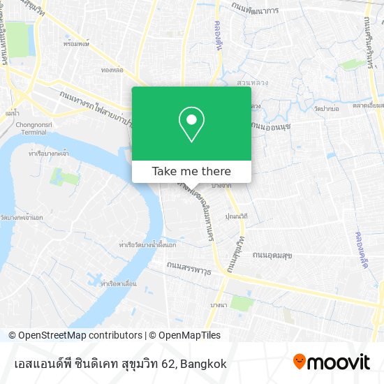 เอสแอนด์พี ซินดิเคท สุขุมวิท 62 map