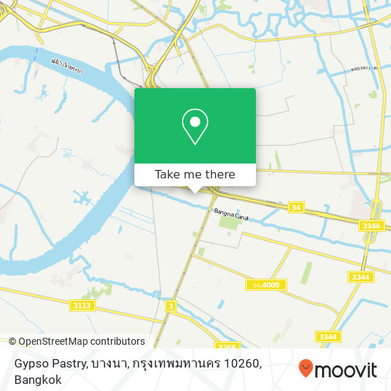 Gypso Pastry, บางนา, กรุงเทพมหานคร 10260 map