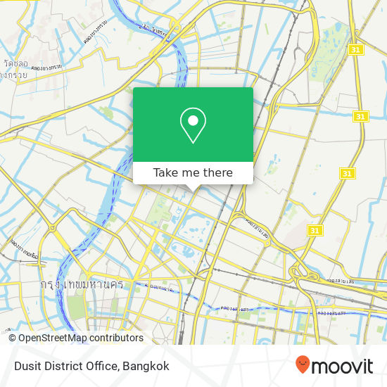 Dusit District Office map