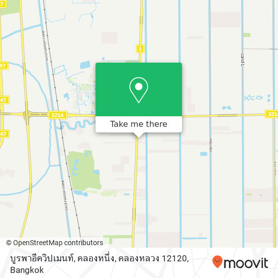 บูรพาอีควิปเมนท์, คลองหนึ่ง, คลองหลวง 12120 map