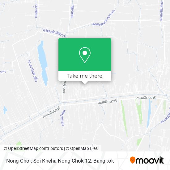 Nong Chok Soi Kheha Nong Chok 12 map