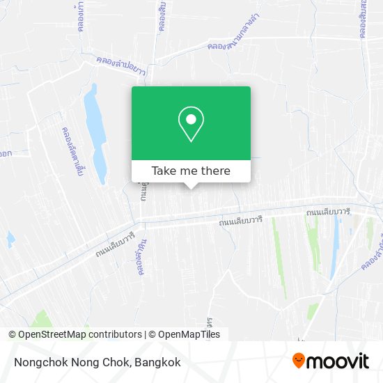 Nongchok Nong Chok map