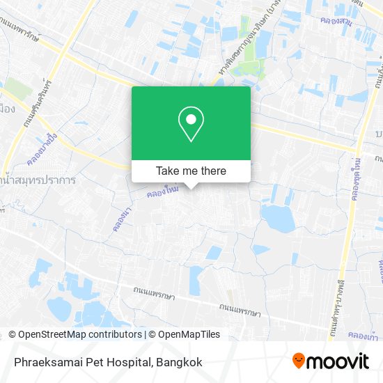 Phraeksamai Pet Hospital map