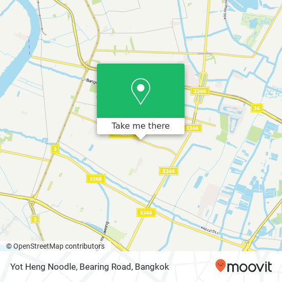Yot Heng Noodle, Bearing Road map