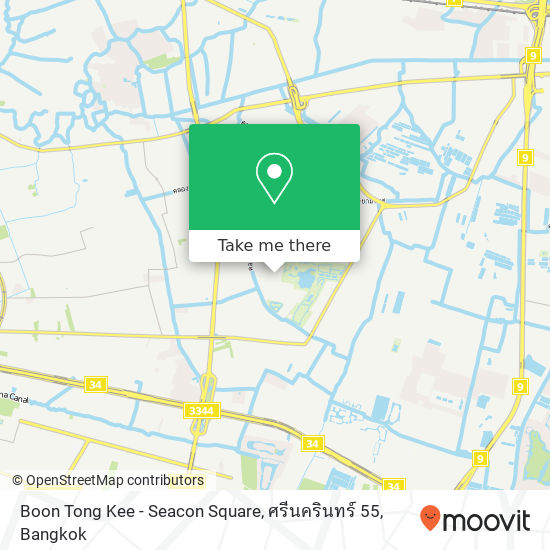 Boon Tong Kee - Seacon Square, ศรีนครินทร์ 55 map