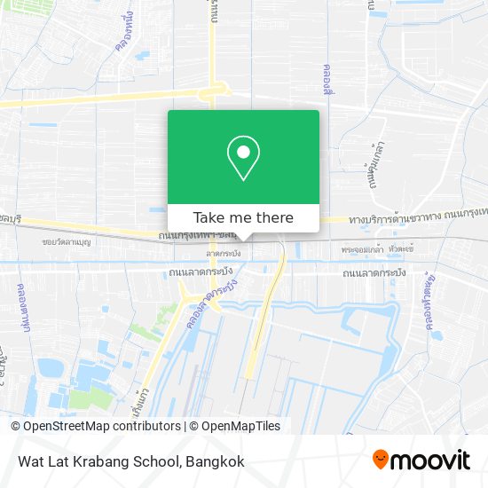 Wat Lat Krabang School map