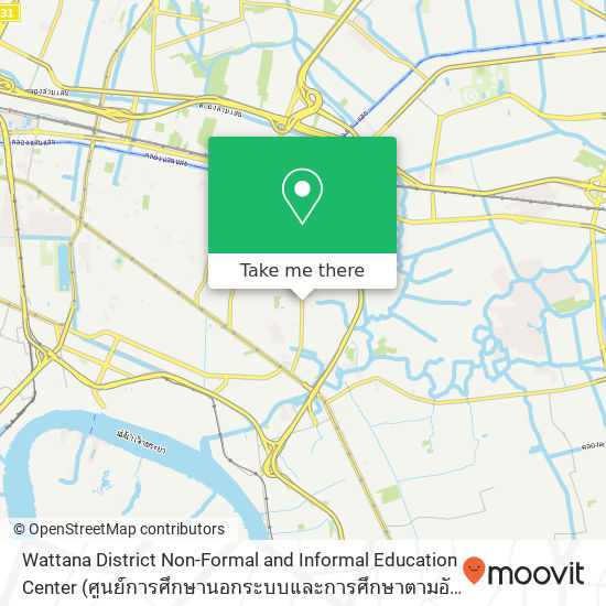 Wattana District Non-Formal and Informal Education Center map