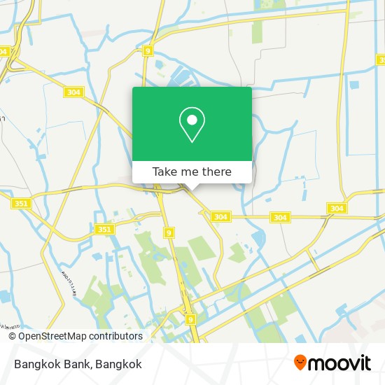 Bangkok Bank map