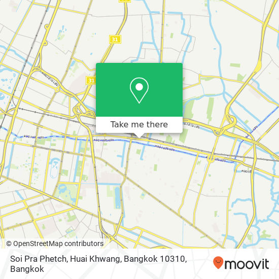 Soi Pra Phetch, Huai Khwang, Bangkok 10310 map