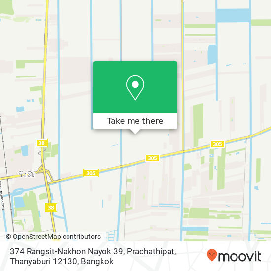 374 Rangsit-Nakhon Nayok 39, Prachathipat, Thanyaburi 12130 map