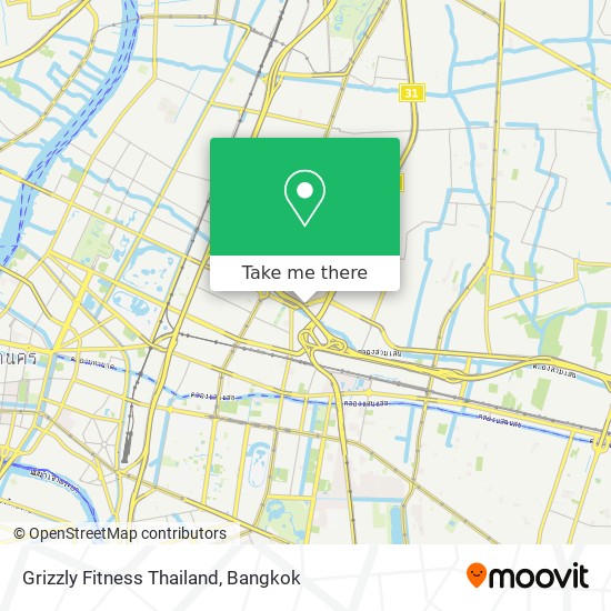 Grizzly Fitness Thailand map