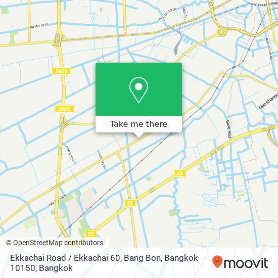 Ekkachai Road / Ekkachai 60, Bang Bon, Bangkok 10150 map