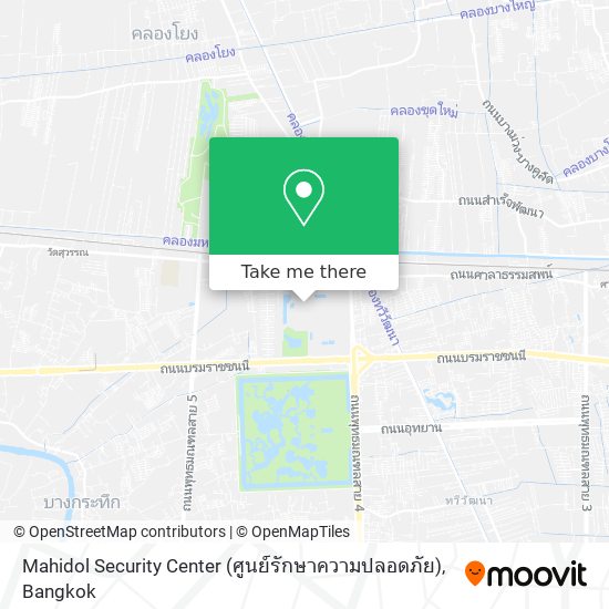 Mahidol Security Center (ศูนย์รักษาความปลอดภัย) map