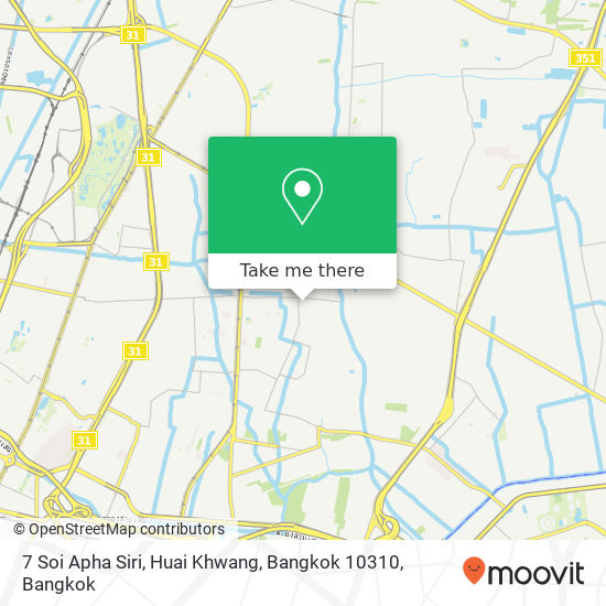 7 Soi Apha Siri, Huai Khwang, Bangkok 10310 map