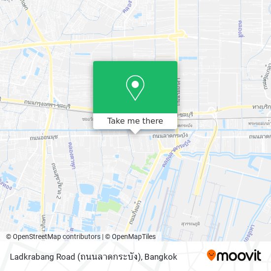 Ladkrabang Road (ถนนลาดกระบัง) map
