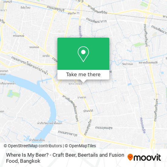 Where Is My Beer? - Craft Beer, Beertails and Fusion Food map