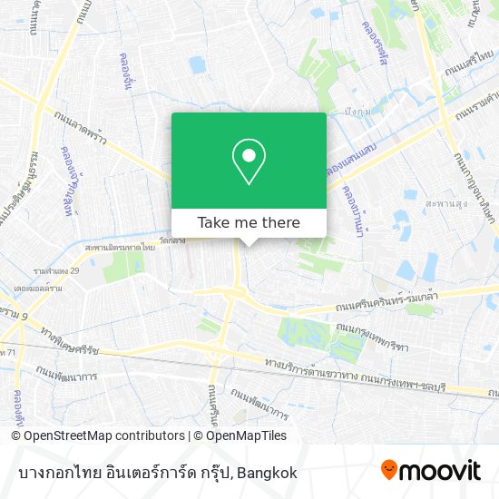 บางกอกไทย อินเตอร์การ์ด กรุ๊ป map