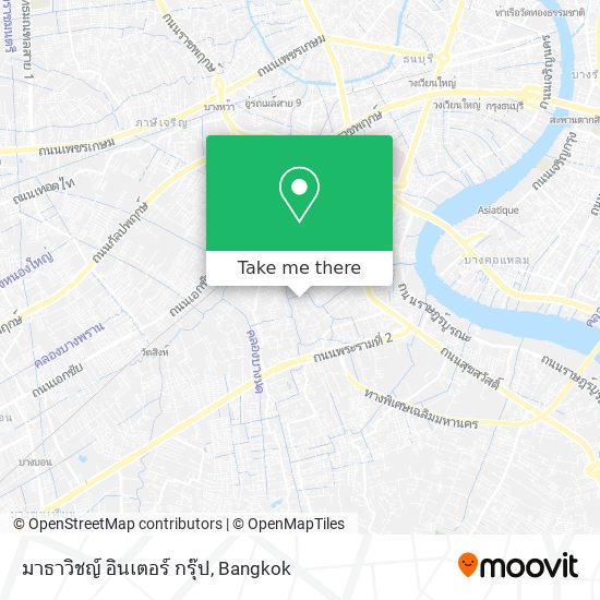 มาธาวิชญ์ อินเตอร์ กรุ๊ป map