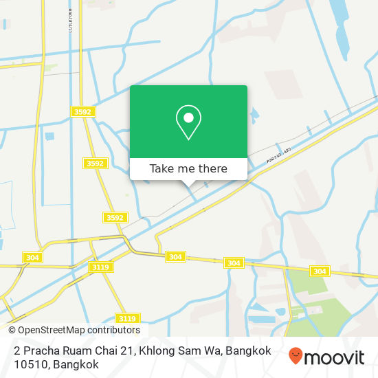 2 Pracha Ruam Chai 21, Khlong Sam Wa, Bangkok 10510 map