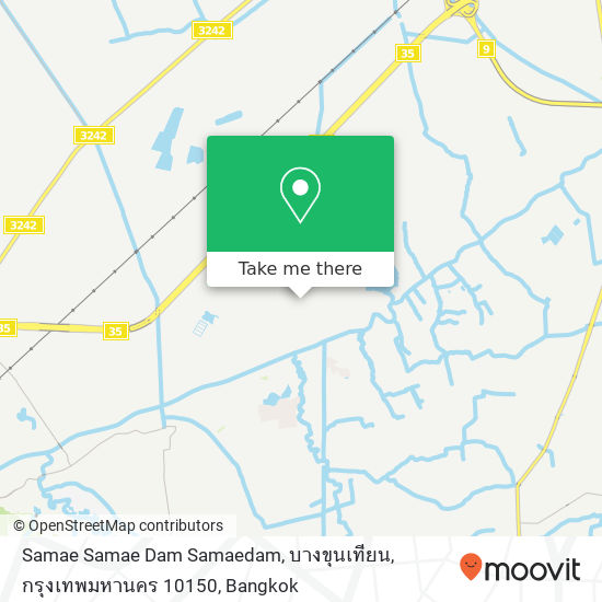 Samae Samae Dam Samaedam, บางขุนเทียน, กรุงเทพมหานคร 10150 map