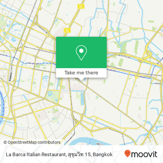 La Barca Italian Restaurant, สุขุมวิท 15 map