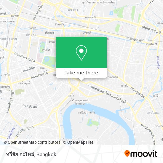 ทวีชัย อะไหล่ map