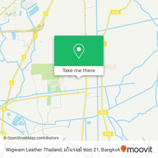 Wigwam Leather Thailand, มโนรมย์ ซอย 21 map