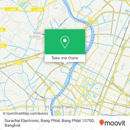 Surachai Electronic, Bang Phlat, Bang Phlat 10700 map