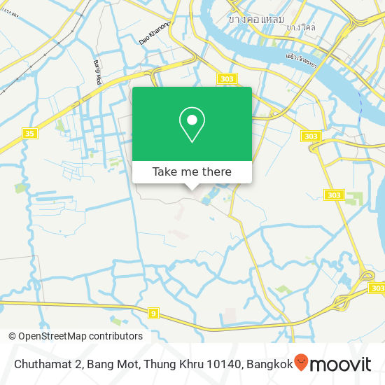 Chuthamat 2, Bang Mot, Thung Khru 10140 map