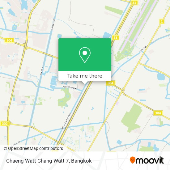 Chaeng Watt Chang Watt 7 map