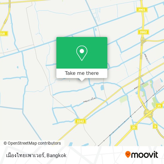 เมืองไทยเพาเวอร์ map