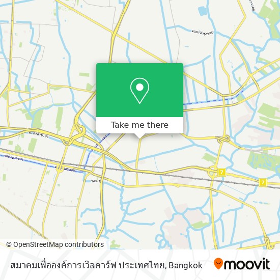 สมาคมเพื่อองค์การเวิลคาร์ฟ ประเทศไทย map