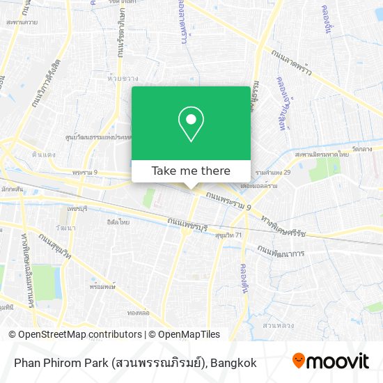 Phan Phirom Park (สวนพรรณภิรมย์) map