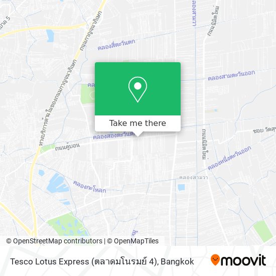 Tesco Lotus Express (ตลาดมโนรมย์ 4) map