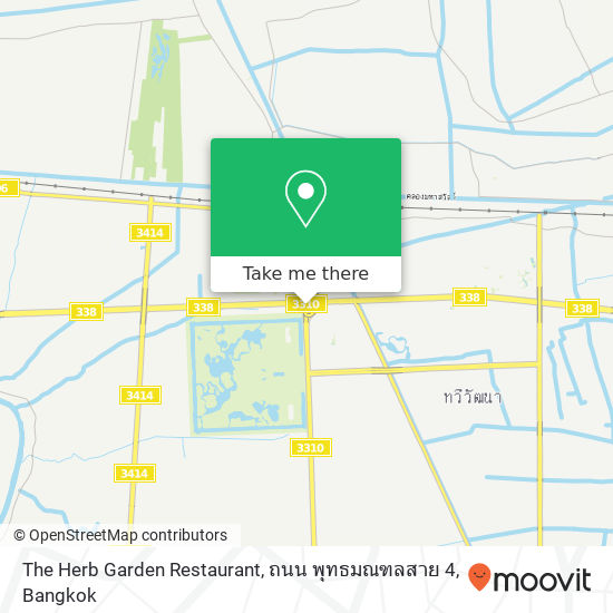 The Herb Garden Restaurant, ถนน พุทธมณฑลสาย 4 map