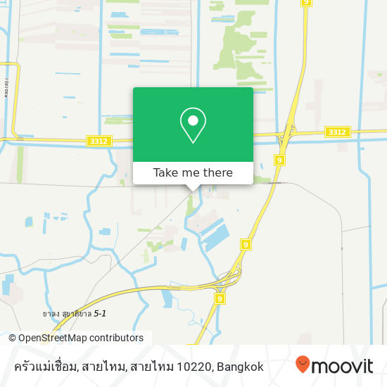 ครัวแม่เชื่อม, สายไหม, สายไหม 10220 map