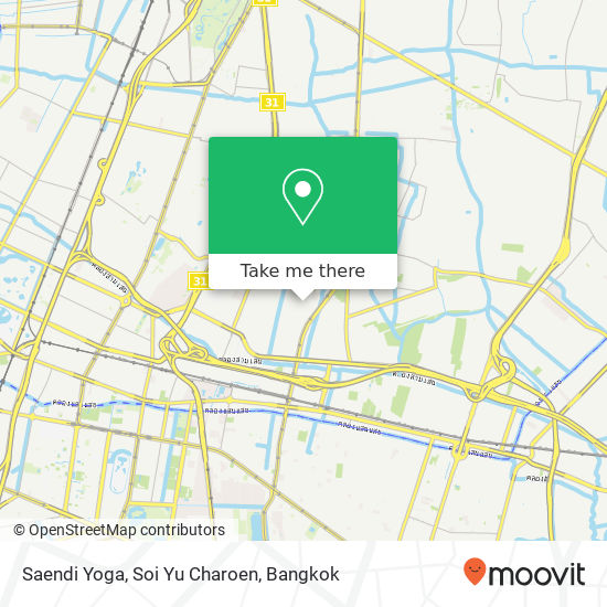 Saendi Yoga, Soi Yu Charoen map