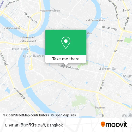 บางกอก ดิสทริบิวเตอร์ map