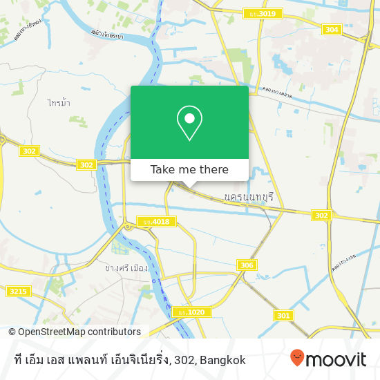 ที เอ็ม เอส แพลนท์ เอ็นจิเนียริ่ง, 302 map