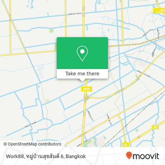 Work88, หมู่บ้านสุขสันต์ 6 map